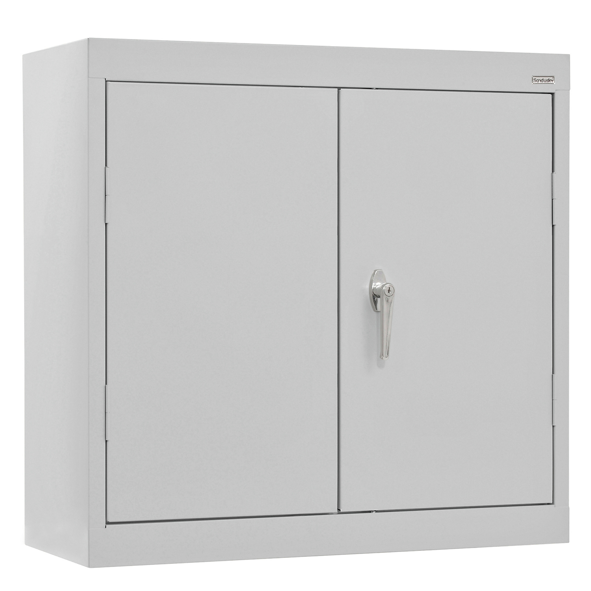 Sandusky Lee Welded Wall Cabinet - 30in. x 12in. x 26in., Gray, Lockable, Model# WA11301226-05